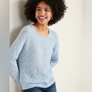 Old Navy Pointelle Sweater